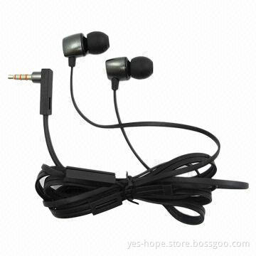 New design metal earbud with CE & RoHS marks